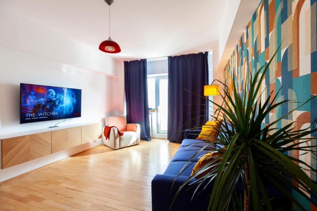 13 Septembrie Apt, Near Marriott Bukarest Exteriör bild